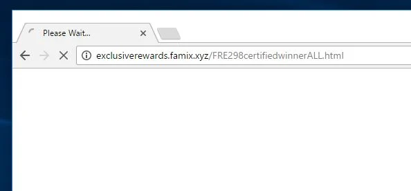 exclusiverewards.famix.xyz virus