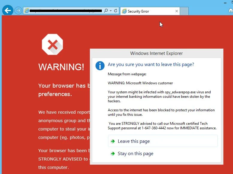 Windows-errorx.com Scam