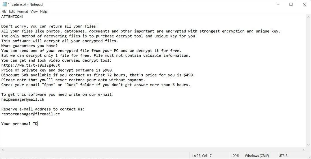 How to remove KOTI ransomware (Virus Removal Guide) 1 Image: KOTI ransomware