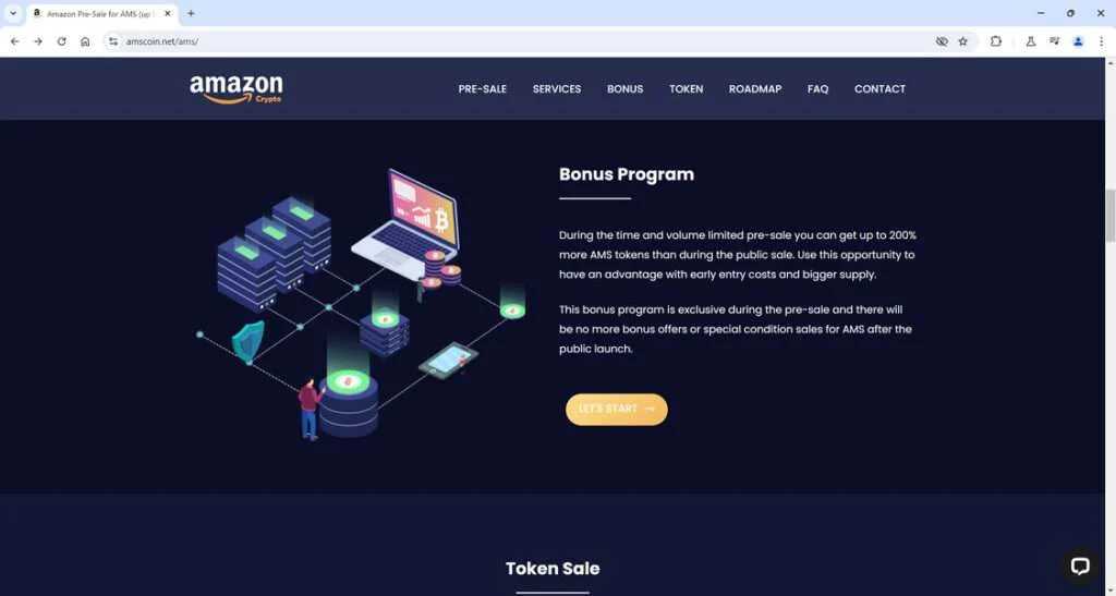 The Amazon Pre-Sale Token Scam - Don't Fall For This Crypto Con 3 Amazon Pre Sale Scam 2