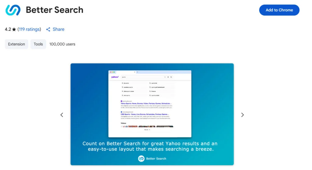 Better Search