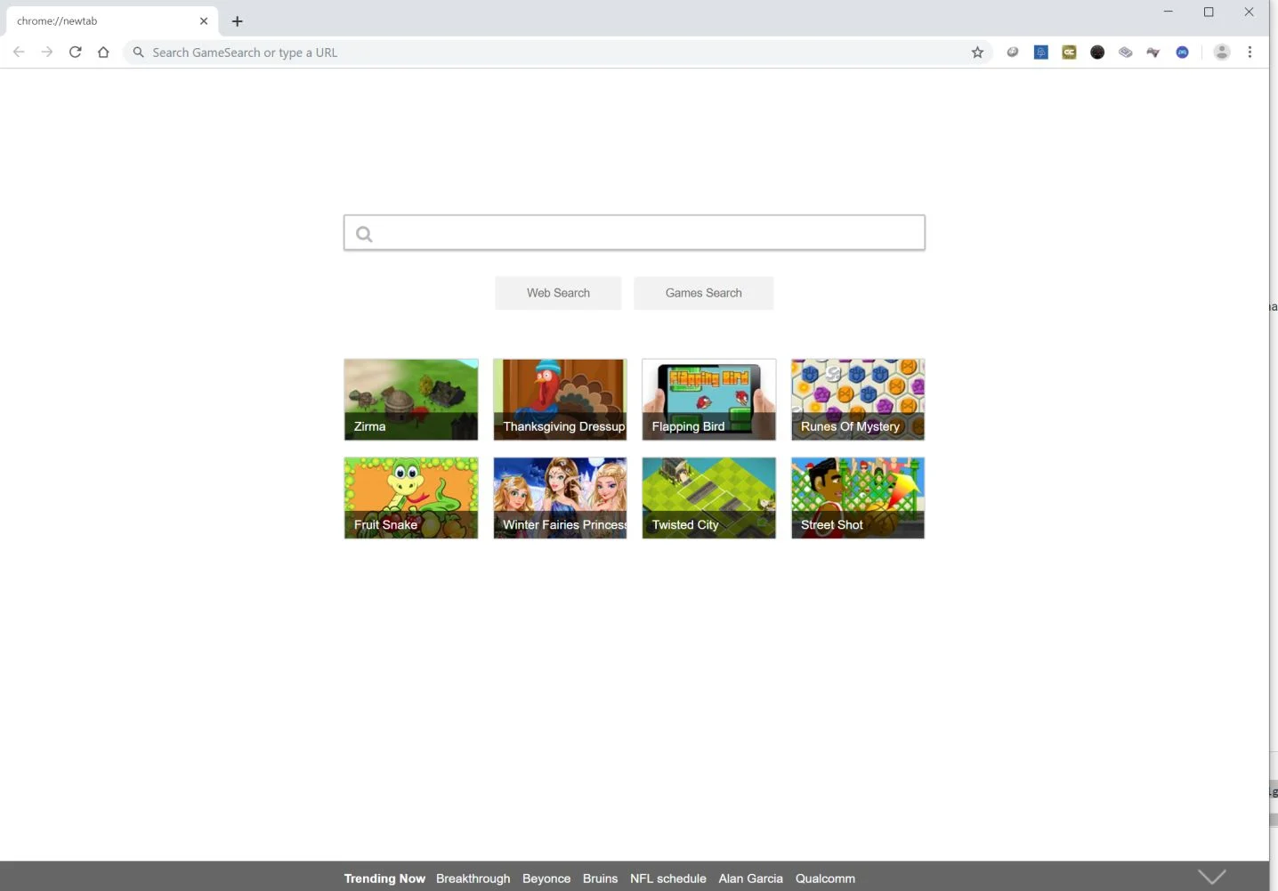 How to remove PlayZone Home redirect (Virus Removal Guide) 1 Image: Google Chrome is redirected to PlayZone Home