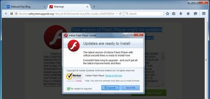 24online.safesystemupgrade.org virus