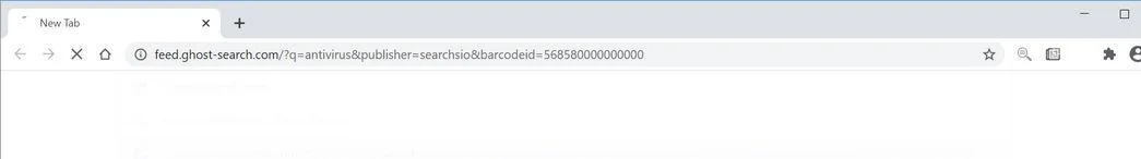 Remove Ghost-search.com redirect (Virus Removal Guide) 1 Image: Chrome browser is redirected to Ghost-search.com