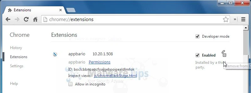 [Image: Appbario Toolbar Chrome extension]