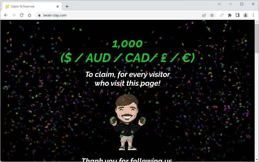 Beast-Clap.com Ad