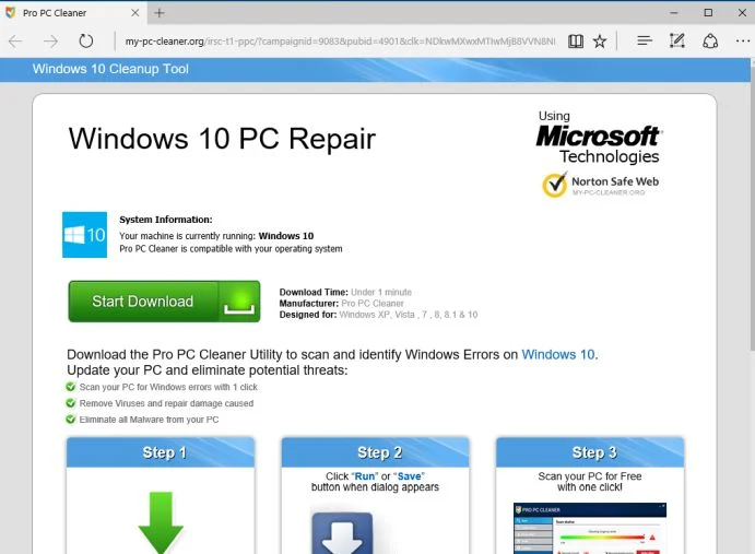 my-pc-cleaner.org virus