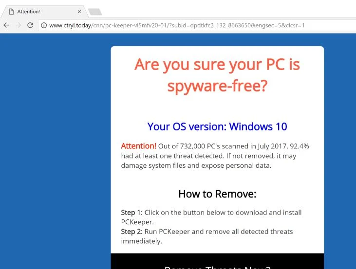 www.ctryl.today virus
