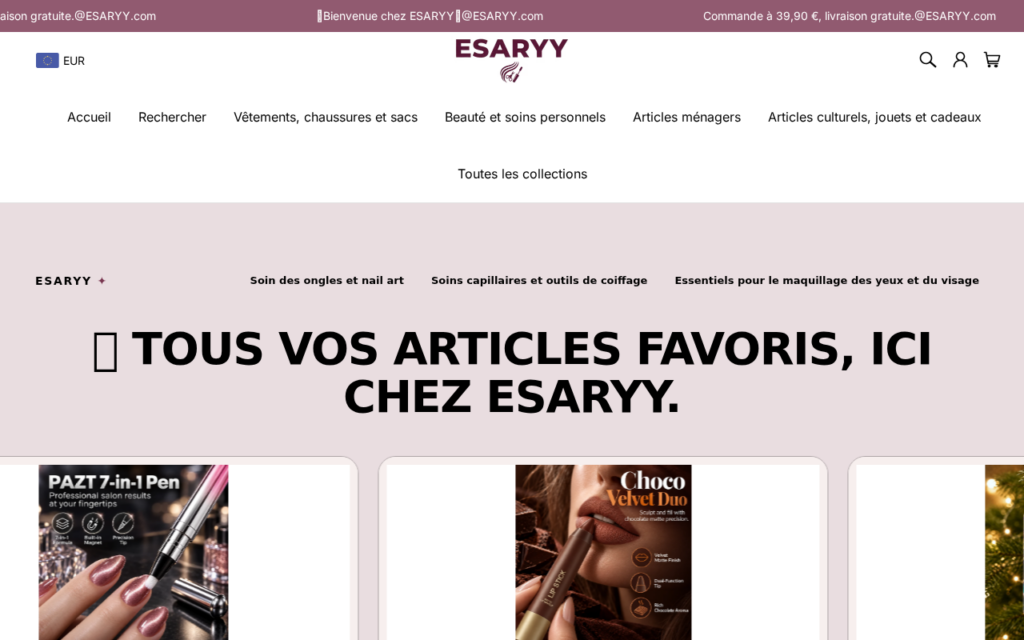 Esaryy.com scam