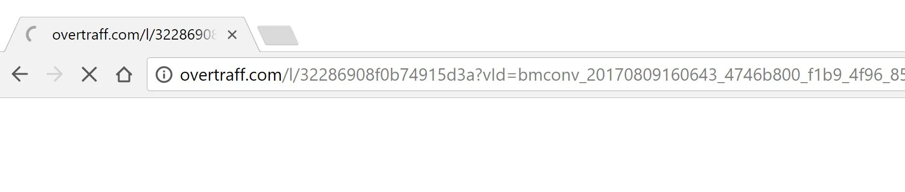 Overtraff.com redirect virus