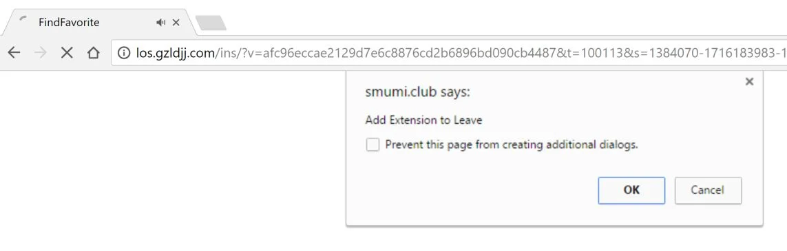los.gzldjj.com Chrome Scam Virus