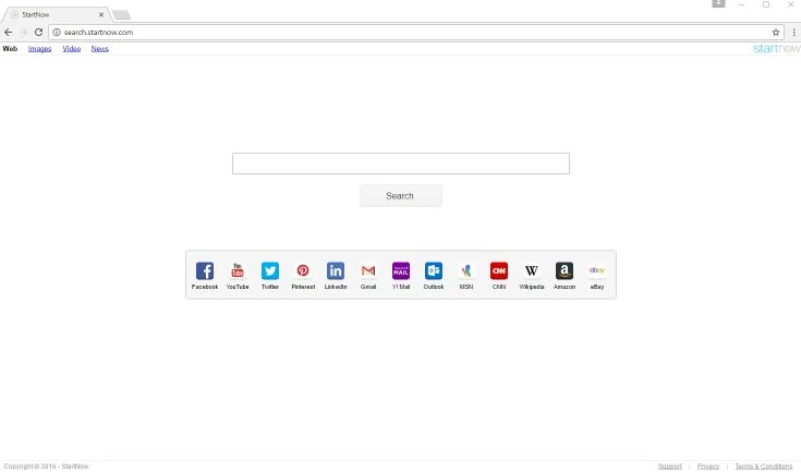 Remove Search.startnow.com redirect (Removal Guide) 1 Image: Chrome browser is redirected to Search.startnow.com