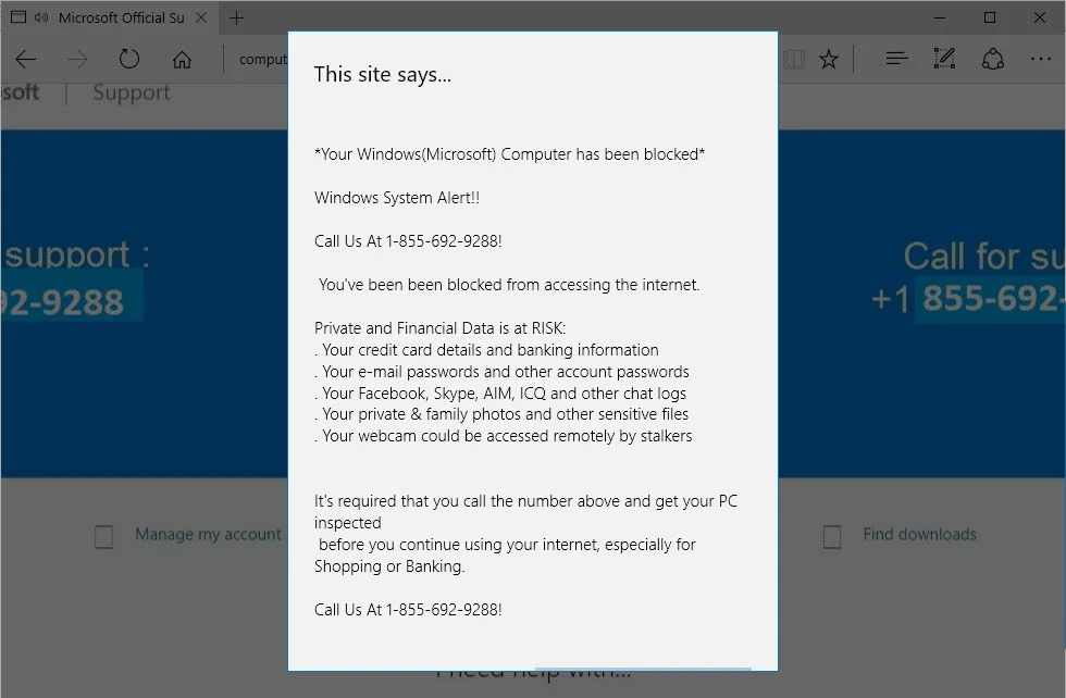 computernotices.net malware