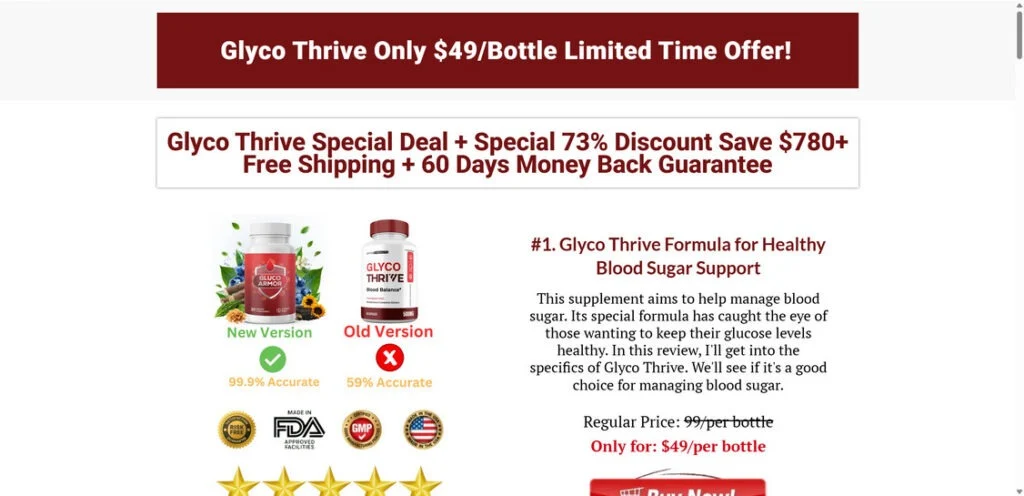 Glyco Thrive Supplement - Scam Ads, False Claims, and Red Flags 1 1 66