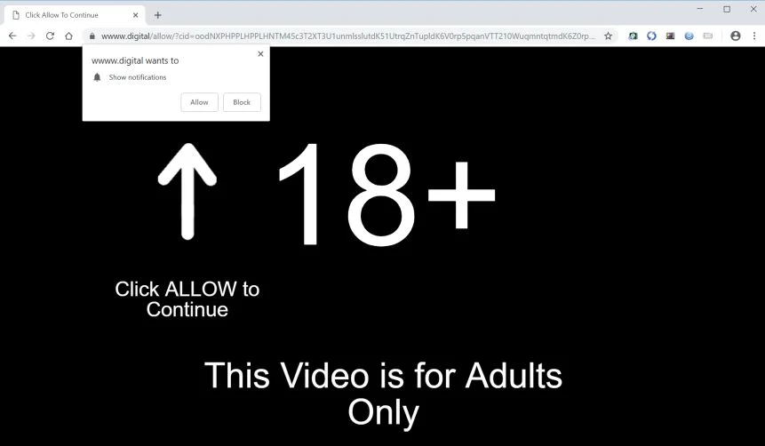 wwww.digital redirect virus