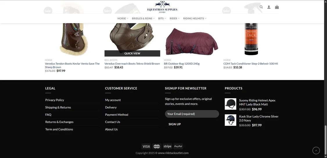 Ridetackoutlet.com Scam Store: What You Need To Know 1 Ridetackoutlet.com scam