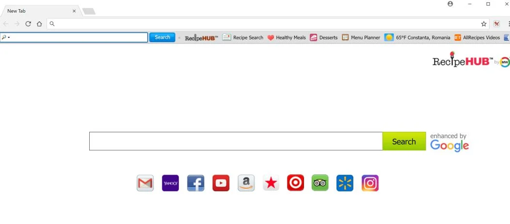 RecipeHub Chrome Extension Virus