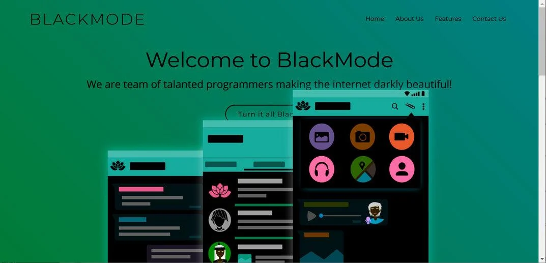 Remove Black Mode adware (Virus Removal Guide) 1 Image: Black Mode Chrome extension