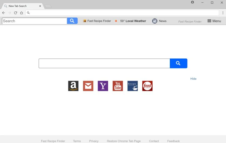 Search.hfastrecipefinder.com redirect Search.hfastrecipefinder.com redirect virus