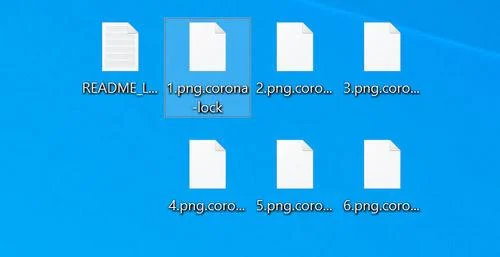 Image: Corona-lock Encrypted Files