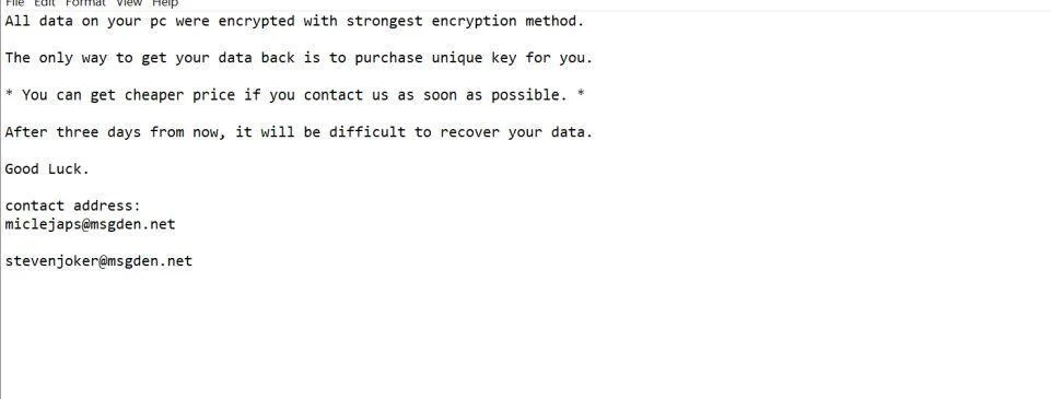 Image: VHD Ransomware