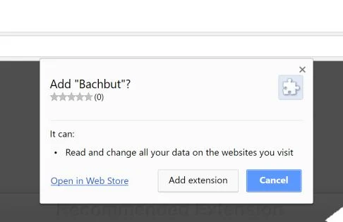 Bachbut by mesary.com adware