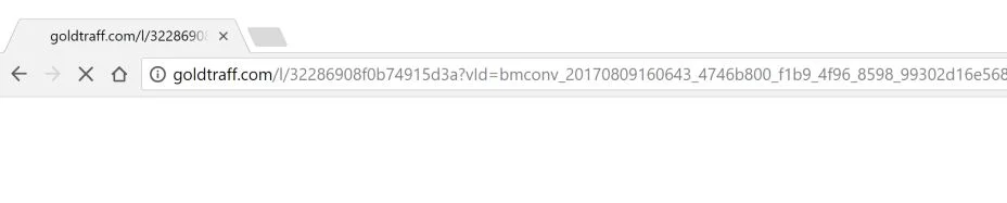 Goldtraff.com redirect virus