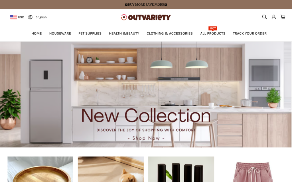 Outvariety.com EXPOSED - Safe Store or Scam? Our Findings 1 Outvariety.com scam