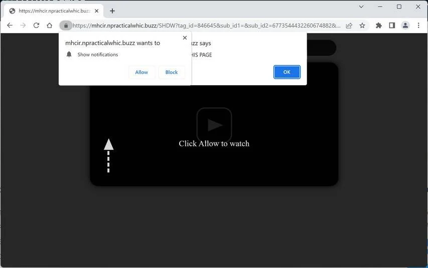 Remove Npracticalwhic.buzz Ads (Virus Removal Guide) 1 Image: Npracticalwhic.buzz Ads
