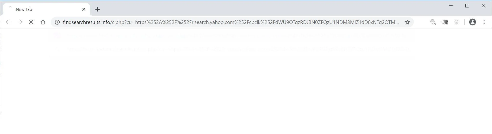 Remove Findsearchresults.info browser hijacker (Virus Removal Guide) 1 Image: Chrome browser is redirected to Findsearchresults.info