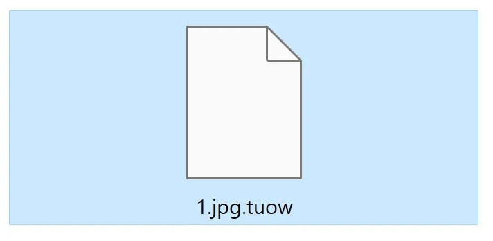 How To Remove TUOW Ransomware (Virus Removal Guide) 1 Image: File encrypted with the TUOW extension