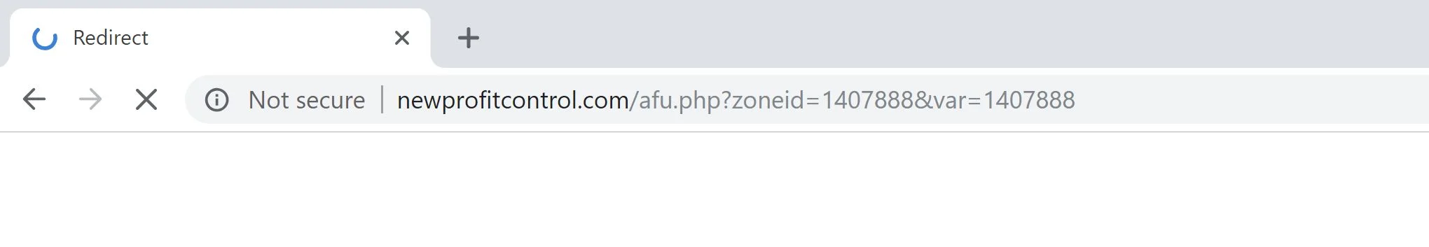 newprofitcontrol.com redirect virus