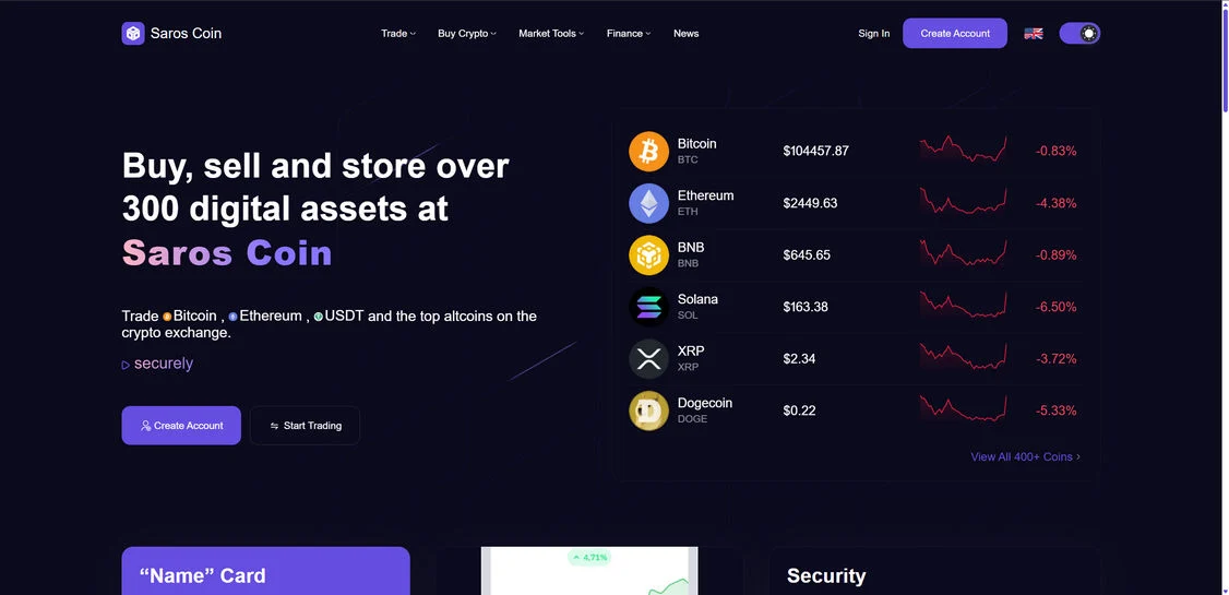 SarosCoin.com Crypto Scam - Our Breakdown of This Crypto Con 1 Saroscoin scam