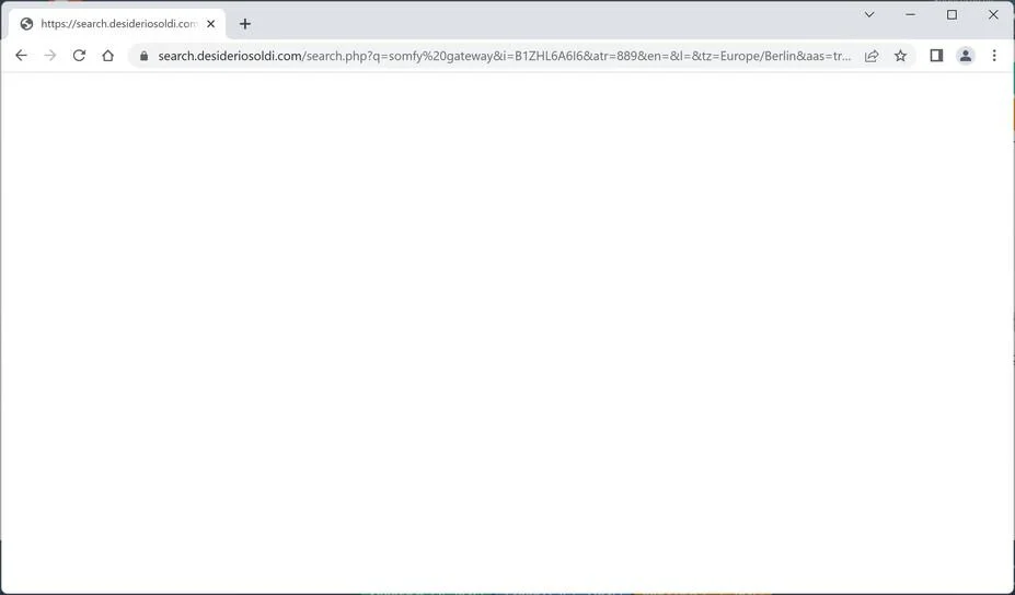 Remove Search.desideriosoldi.com Redirect (Virus Removal Guide) 1 Image: Search.desideriosoldi.com browser redirect