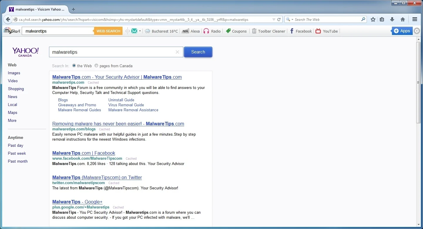Ca.yhs4.search.yahoo.com virus