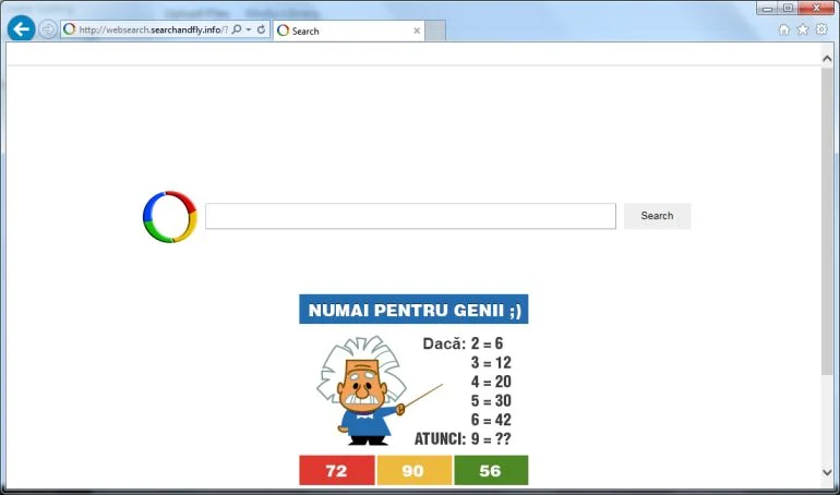 Websearch.searchandfly.info redirect Websearch.searchandfly.info virus