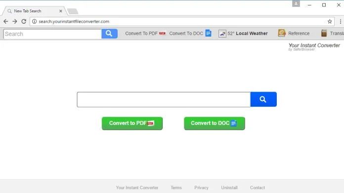 Search.yourinstantfileconverter.com homepage