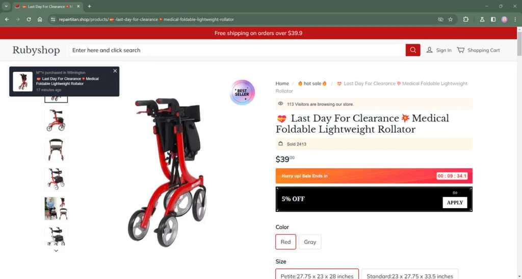 Repairtitan.shop Scam Store: What You Need To Know 1 repairtitan.shop scam