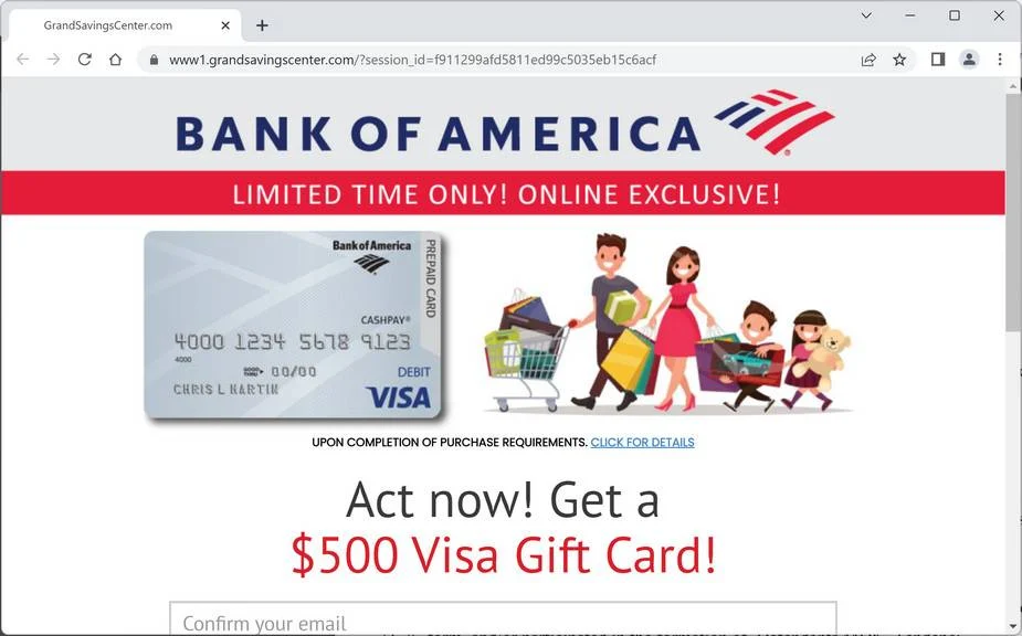 grandsavingscenter.com ad