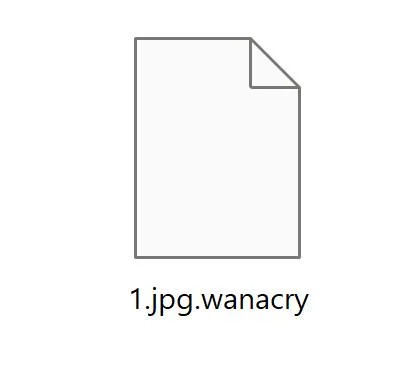 Image: Wanacry ransomware