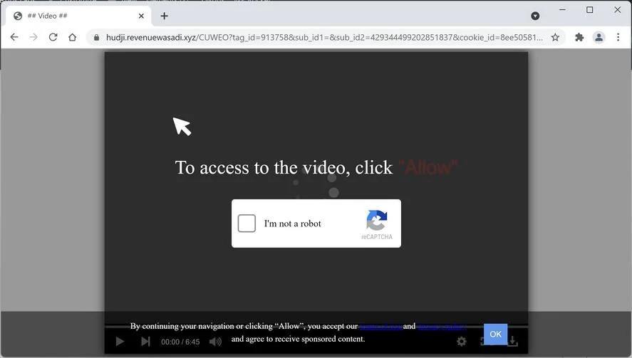 Remove Revenuewasadi.xyz pop-up ads (Virus Removal Guide) 1 Image: Chrome browser is redirected to Revenuewasadi.xyz