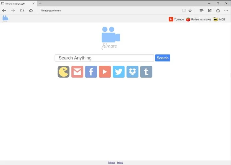 Filmate-search.com virus