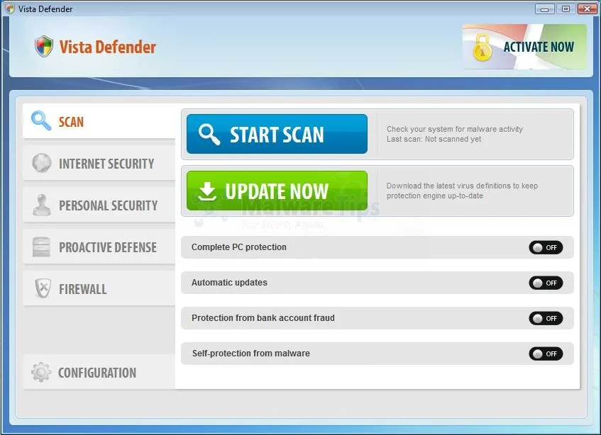 Image of Vista Defender