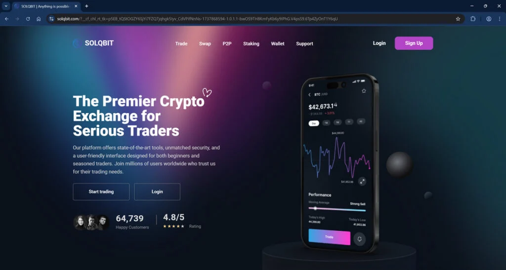 Solqbit.com Crypto Scam - Our Breakdown of This Crypto Con 1 Solqbit 1