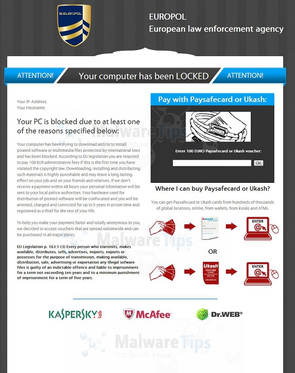 EUROPOL Alert