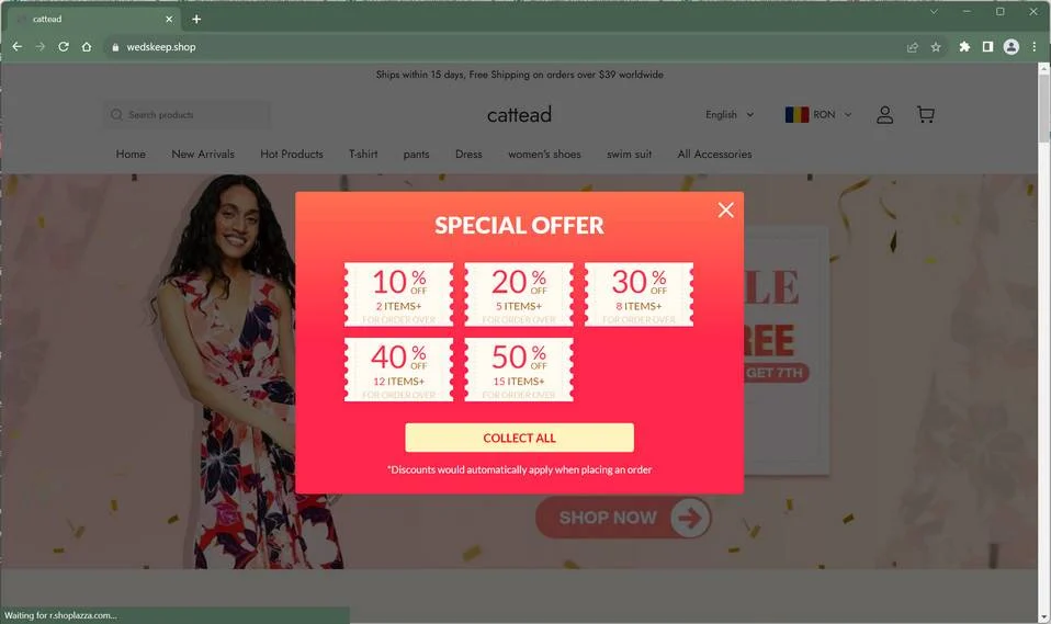 Wedskeep.Shop scam
