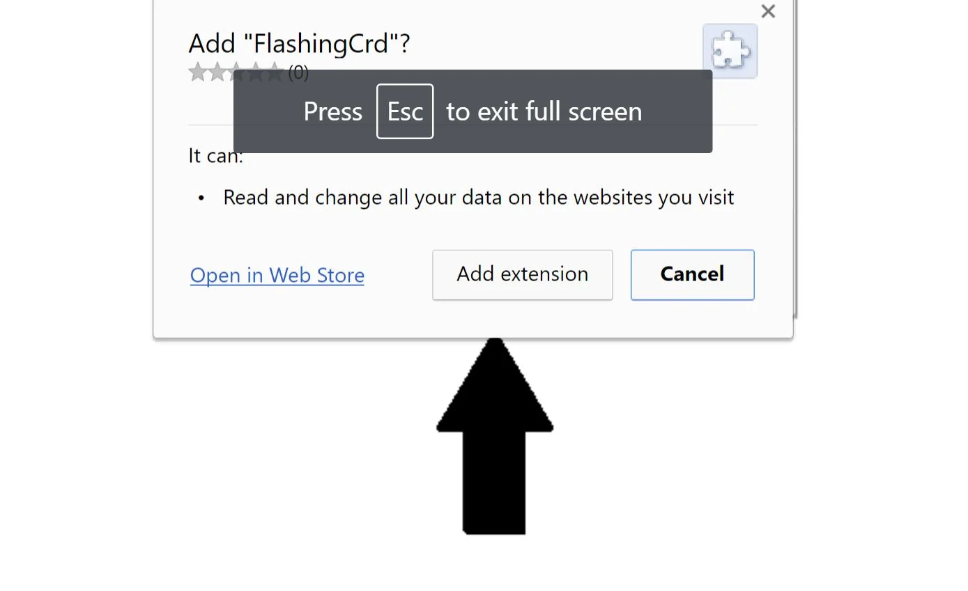 FlashingCrd by takeitnow.club virus