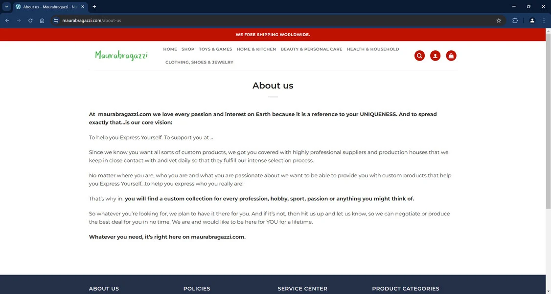 Maurabragazzi.com Scam Store: What You Need To Know 1 Maurabragazzi.com scam
