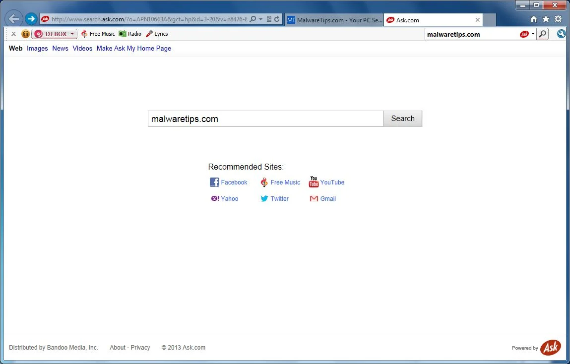 [Image: Shareaza Toolbar]