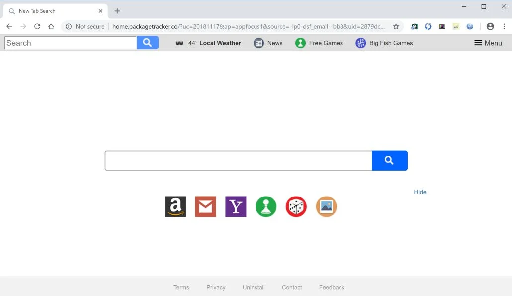 Home.packagetracker.co redirect Home.packagetracker.co redirect virus